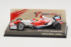 Toyota TF107 #11 R. Schumacher Panasonic Toyota Racing F1 2007 Minichamps 1:43 AM601286 Metall