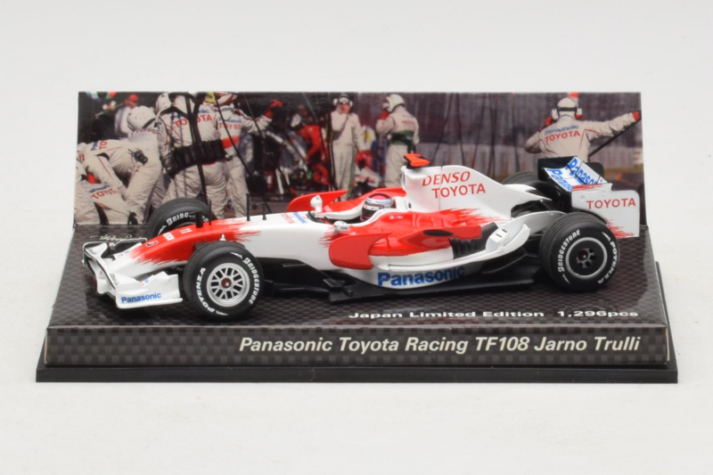 Toyota TF108 #12 J. Trulli Panasonic Toyota Racing F1 2008 Minichamps 1:43 AM61151 Metall