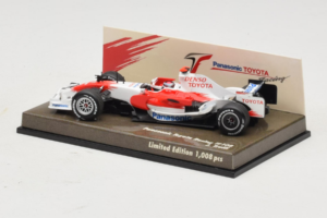 Toyota TF108 Panasonic #12 J. Trulli F1 2008 Minichamps 1:43 AM611513 Metall – Bild 3 von 5