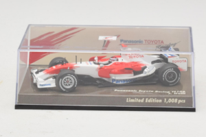 Toyota TF108 Panasonic #12 J. Trulli F1 2008 Minichamps 1:43 AM611513 Metall – Bild 5 von 5