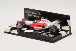 Toyota TF108 #11 T. Glock Panasonic Toyota Racing F1 2008 Minichamps 1:43 400080012 Metall – Bild 3 von 5