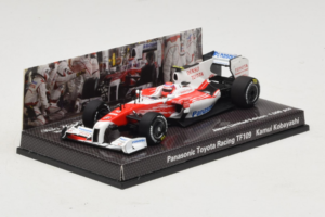 Panasonic Toyota Racing TF109 K. Kobayashi F1 2009 Minichamps 1:43 413090210 Metall – Bild 2 von 5