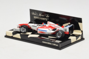 Toyota TF104 Panasonic #16 R. Zonta Panasonic Toyota Racing 2004 Minichamps 1:43 400040116 Metall – Bild 3 von 5