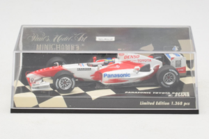 Toyota TF104 Panasonic #16 R. Zonta Panasonic Toyota Racing 2004 Minichamps 1:43 400040116 Metall – Bild 4 von 5