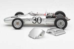 Porsche 804 #30 D. Gurney French Grand Prix 1962 AUTOart 1:18 86271 Metall – Bild 3 von 6