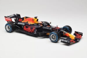 Red Bull Racing Honda RB16B #33 M. Verstappen Turkish GP 2nd Place 2021 Minichamps 1:18 110211633 Metall – Bild 4 von 7
