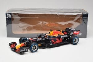 Red Bull Racing Honda RB16B #33 M. Verstappen Turkish GP 2nd Place 2021 Minichamps 1:18 110211633 Metall – Bild 7 von 7