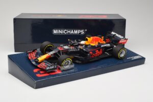Red Bull Racing Honda RB16B #33 M. Verstappen Emilia Romagna GP 2021 Case Edition Minichamps 1:18 113210133 Resin – Bild 7 von 7