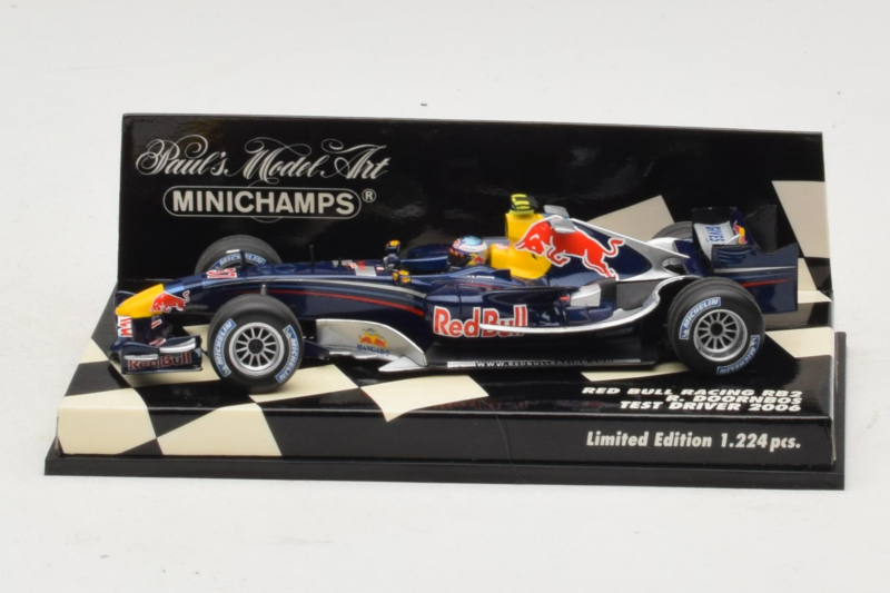Red Bull Racing RB2 R. Doornbos Test Driver F1 2006 Minichamps 1:43 400060037 Metall