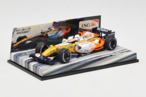 Renault R27 G. Fisichella / H. Kovalainen Showcar 2007 Minichamps 1:43 403070172 Metall – Bild 2 von 5