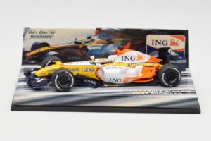 Renault R27 G. Fisichella / H. Kovalainen Showcar 2007 Minichamps 1:43 403070172 Metall