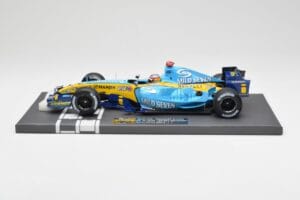 Renault F1 Team R25 #5 F. Alonso 3rd Place Brazil GP 2005 World Champion Minichamps 1:18 117051705 Metall