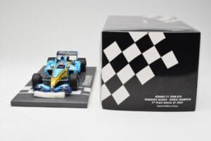 Renault F1 Team R25 #5 F. Alonso 3rd Place Brazil GP 2005 World Champion Minichamps 1:18 117051705 Metall – Bild 6 von 7