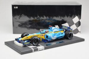 Renault F1 Team R25 #5 F. Alonso Winner French GP 2005 Minichamps 1:18 117051005 Metall – Bild 7 von 7