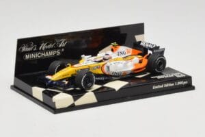 Renault R28 #6 Showcar 2008 Minichamps 1:43 400080076 Metall – Bild 2 von 5