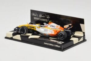 Renault R28 #6 Showcar 2008 Minichamps 1:43 400080076 Metall – Bild 3 von 5