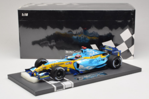 Renault R25 #5 F. Alonso 2nd Place Belgian GP 2005 Minichamps 1:18 117051605 Metall – Bild 7 von 7