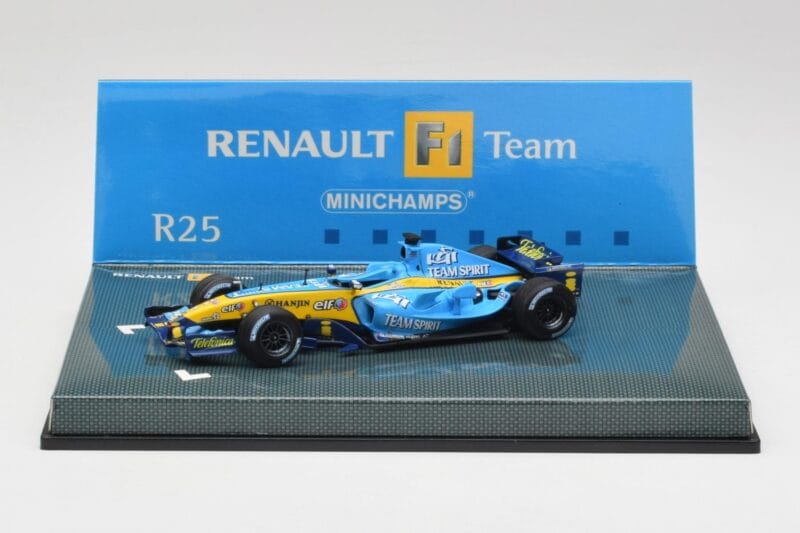 Renault R25 #1 F. Alonso F1 World Champion 2005 Minichamps 1:43 403050105 Metall