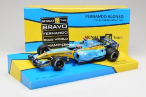 Renault R25 #5 F. Alonso Brazil GP F1 World Champion 2005 Minichamps 1:18 147051705 Metall – Bild 6 von 6