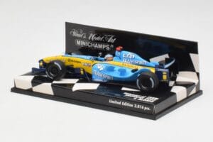 Renault R25 F. Alonso F1 World Champion Showcar 2005 Minichamps 1:43 400050075 Metall – Bild 2 von 5