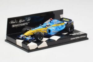 Renault R25 F. Alonso F1 World Champion Showcar 2005 Minichamps 1:43 400050075 Metall – Bild 3 von 5