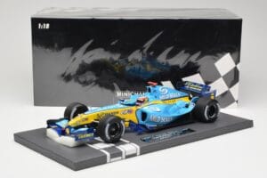 Renault R25 #5 F. Alonso Bahrain GP 2005 Minichamps 1:18 117050305 Resin – Bild 7 von 7