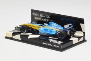 Renault R26 G. Fisichella Showcar F1 2006 Minichamps 1:43 400060072 Metall – Bild 2 von 5