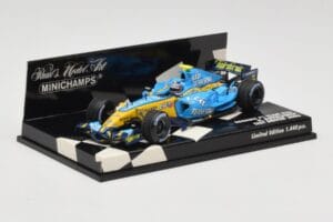 Renault R26 H. Kovalainen F1 Test Car 2006 Minichamps 1:43 400060041 Metall – Bild 2 von 5