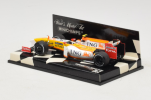 Renault R29 #8 N. Piquet Jr. F1 2009 Minichamps 1:43 400090008 Metall – Bild 3 von 5