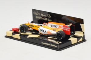 Renault R29 #8 N. Piquet Jr. Showcar F1 2009 Minichamps 1:43 400090078 Metall – Bild 3 von 5