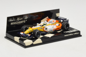 Renault R27 #3 G. Fisichella Renault F1 Team Showcar 2007 Minichamps 1:43 400070073 Metall – Bild 2 von 5