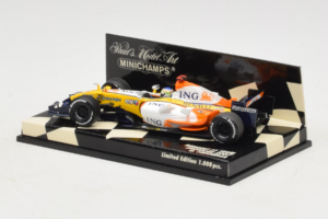 Renault R27 #3 G. Fisichella Renault F1 Team Showcar 2007 Minichamps 1:43 400070073 Metall – Bild 3 von 5