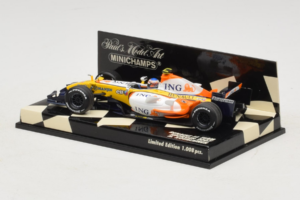 Renault R27 #4 H. Kovalainen Renault F1 Team Showcar 2007 Minichamps 1:43 400070074 Metall – Bild 3 von 5