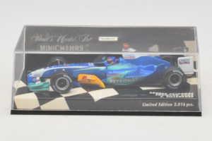 Sauber C24 Petronas #11 J. Villeneuve Sauber Petronas F1 Team Showcar 2005 Minichamps 1:43 400050081 Metall – Bild 4 von 5