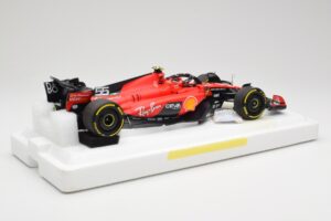 Scuderia Ferrari SF-23 #55 C. Sainz Belgian GP 2023 BBR 1:18 BBR231855C Metall – Bild 2 von 7