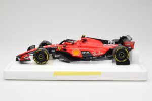 Scuderia Ferrari SF-23 #55 C. Sainz Belgian GP 2023 BBR 1:18 BBR231855C Metall – Bild 3 von 7
