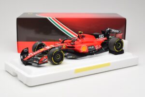 Scuderia Ferrari SF-23 #55 C. Sainz Belgian GP 2023 BBR 1:18 BBR231855C Metall – Bild 7 von 7