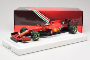 Scuderia Ferrari SF21 #16 C. Leclerc Emilia Romagna GP 2021 BBR 1:18 BBR211816 Metall – Bild 7 von 7