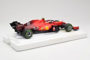 Scuderia Ferrari SF21 #55 C. Sainz Emilia Romagna GP 2021 BBR 1:18 BBR211855 Metall – Bild 2 von 7