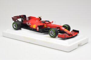 Scuderia Ferrari SF21 #55 C. Sainz Emilia Romagna GP 2021 BBR 1:18 BBR211855 Metall – Bild 4 von 7