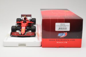 Scuderia Ferrari SF21 #55 C. Sainz Emilia Romagna GP 2021 BBR 1:18 BBR211855 Metall – Bild 6 von 7