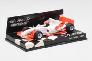 Super Aguri SA06 A. Suzuki F1 2006 Minichamps 1:43 400060224 Metall – Bild 3 von 5