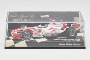 Super Aguri Honda SA06 #22 T. Sato Japanese GP 2006 Minichamps 1:43 400060122 Metall – Bild 5 von 5