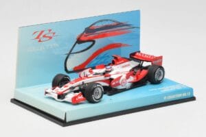Super Aguri Honda SA07 #22 T. Sato Race Car 2007 Minichamps 1:43 518074322 Metall – Bild 2 von 5