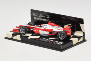 Super Aguri SA08 Honda #18 T. Sato F1 2008 Minichamps 1:43 400080018 Metall – Bild 3 von 5