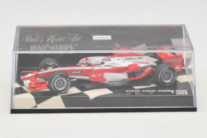 Super Aguri SA08 Honda #18 T. Sato F1 2008 Minichamps 1:43 400080018 Metall – Bild 4 von 5