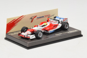 Toyota TF105 #17 R. Schumacher Panasonic Toyota Racing F1 2005 Minichamps 1:43 AM58296 Metall – Bild 2 von 5