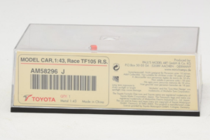 Toyota TF105 #17 R. Schumacher Panasonic Toyota Racing F1 2005 Minichamps 1:43 AM58296 Metall – Bild 5 von 5