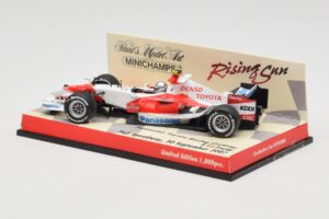 Toyota TF107 #12 J. Trulli Showcar 2007 Minichamps 1:43 403070082 Metall – Bild 3 von 5