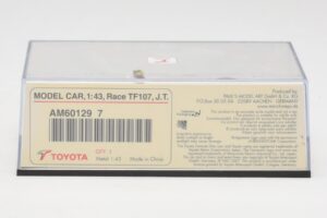 Toyota TF108 Showcar J. Trulli 2008 Minichamps 1:43 AM601297 Metall – Bild 4 von 5